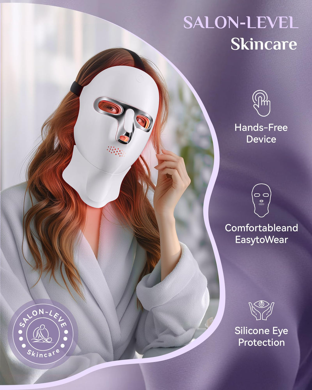 FOLOKE silicone inner surface contact with skin for soft comfort.