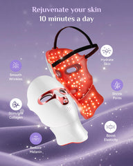 FOLOKE Sakura Pink mask ready for travel with compact, spa-like sessions