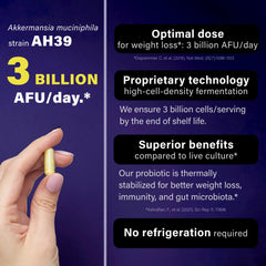Folona AH39 probiotic capsules pack showing high-density culture and reliability.