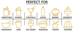Amla powder mixed into a glass, showing a bright infusion.