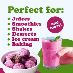Food to Live cherry juice powder baking-dough highlights added depth in baked goods.