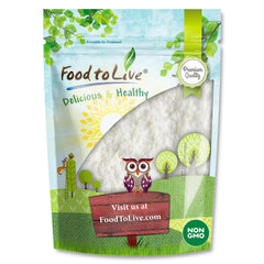 Food to Live Creatine Monohydrate Micronized Powder container for convenient bulk storage.