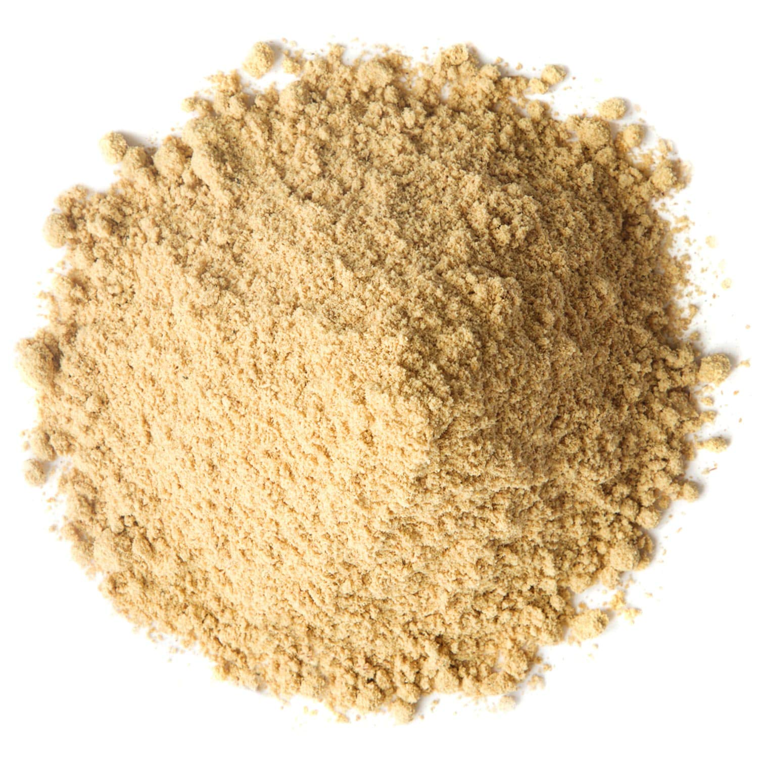 Food to Live maca powder texture close-up ready for smooth blending in smoothies.