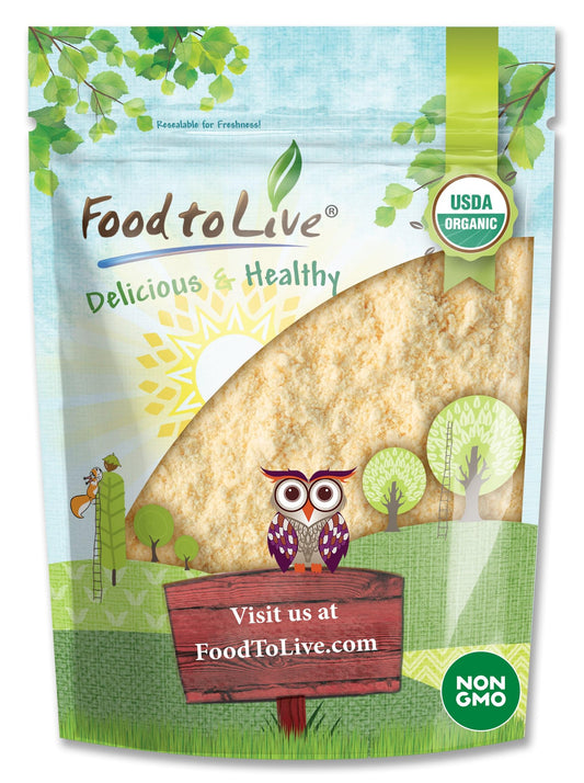 Food to Live pea protein powder 3lb jar for quick, protein-rich shakes.