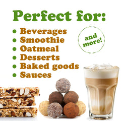 Food to Live Yellow Maca Powder baking setup suggests nutrient boost in recipes.