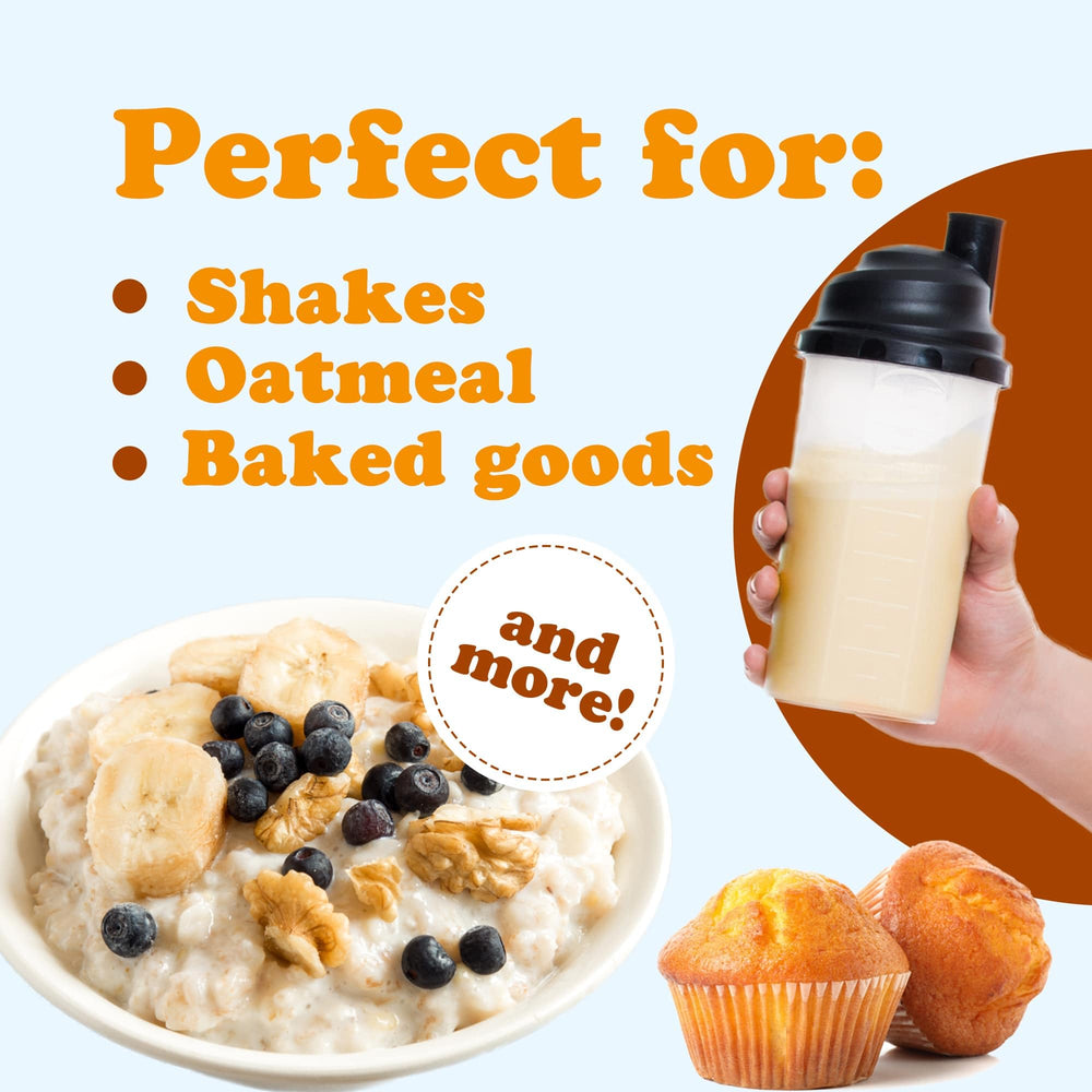 Food to Live Yellow Pea Protein Powder baking-dough shows a versatile protein ingredient.