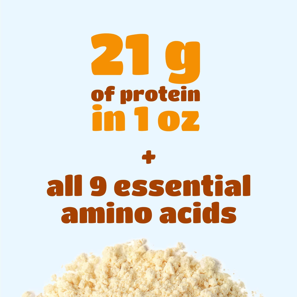 Food to Live Yellow Pea Protein Powder pancake batter demonstrates a high-protein breakfast option.