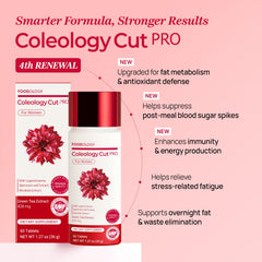 FOODOLOGY Coleology Cut PRO rhodiola and banaba for steady energy