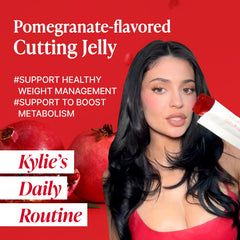 Close-up of FOODOLOGY Coleology jelly texture with chia seeds for fullness