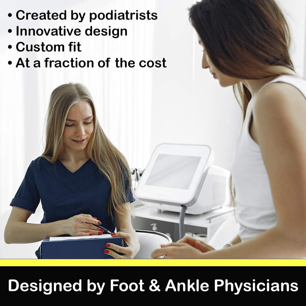 FootChair inserts ideal for walking, standing, and sports activities.