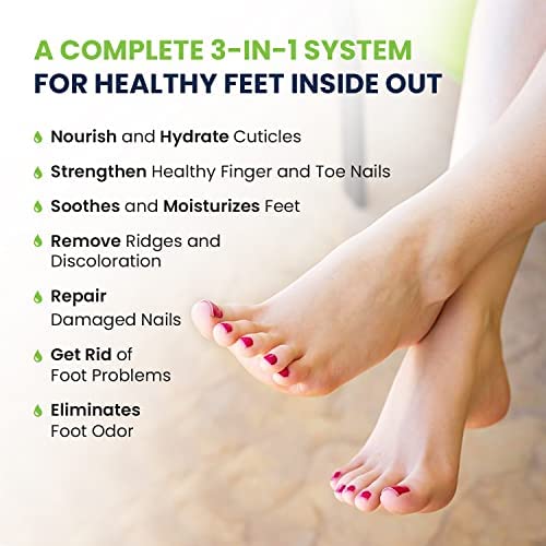 FOOT CURE nail repair serum designed for at-home nail restoration