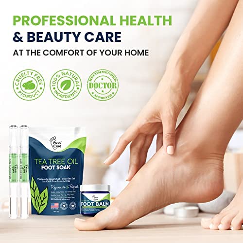FOOT CURE tea tree oil foot balm for targeted care