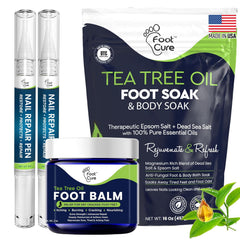 FOOT CURE toenail fungus treatment bottle for at-home care and nail strength