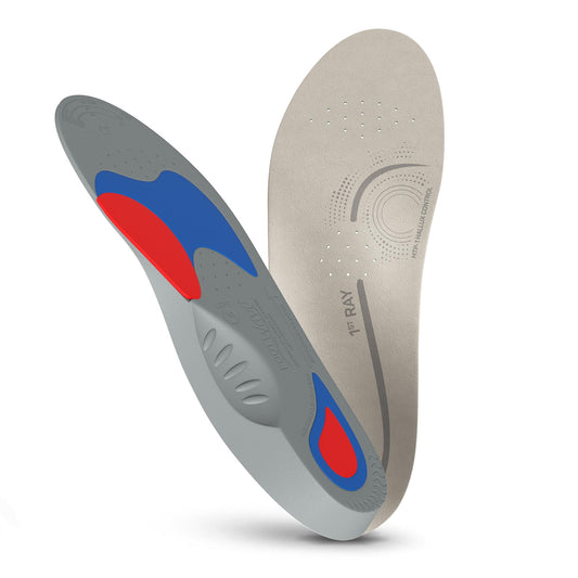 FootWave 1st RAY insoles provide arch support and forefoot cushioning for daily comfort.
