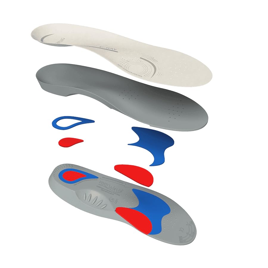 FootWave 1st RAY insoles with prominent arch support for comfort.