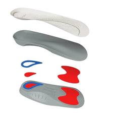FootWave Metatarsalgia 3-4 insoles on foot provide immediate comfort during daily steps.