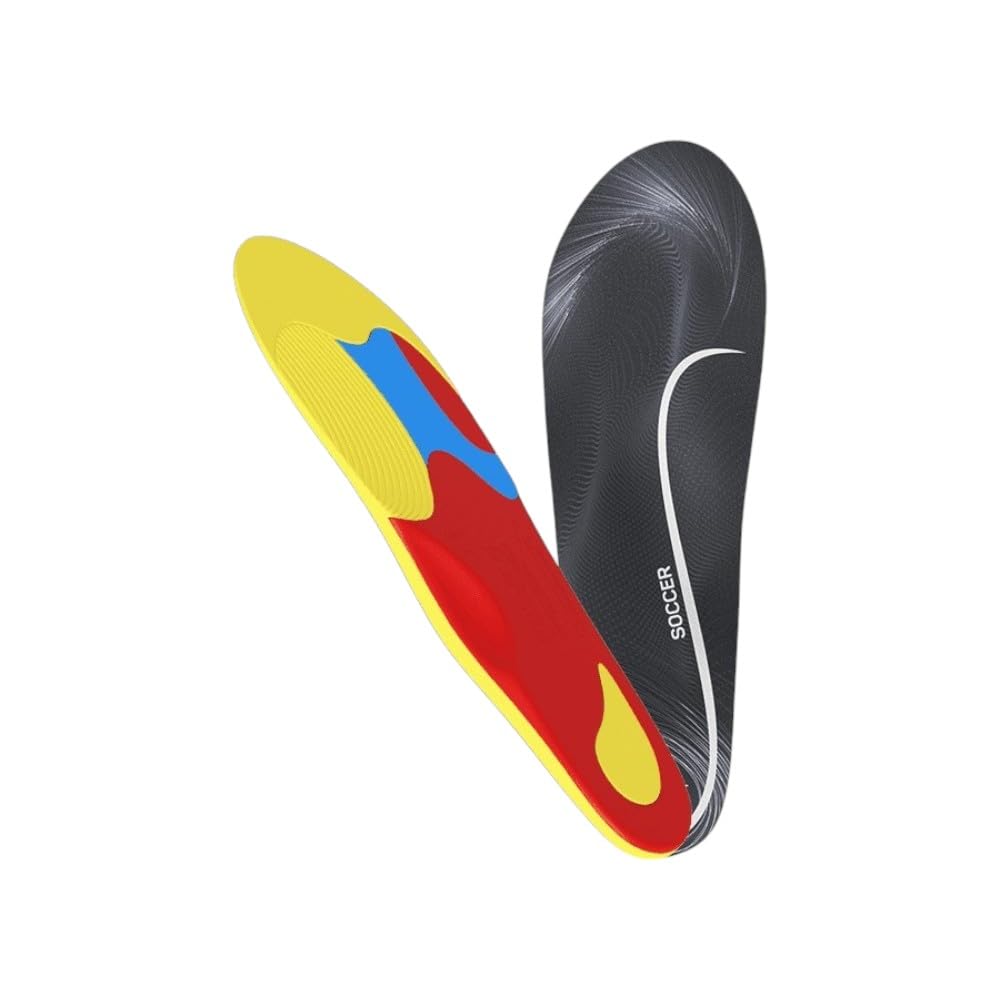 FootWave soccer insoles offer precision support for fast take-offs and everyday comfort.