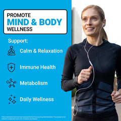 Force Factor Amazing Ashwa capsules styled for mood balance and energy
