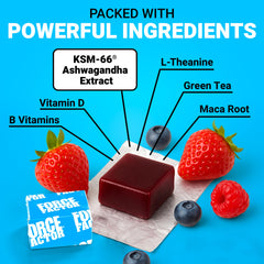 Force Factor Amazing Ashwa packaging highlighting blend of adaptogens and vitamins