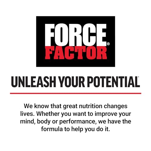 Force Factor Anabolic Harvard-backed branding conveys credibility and expertise.