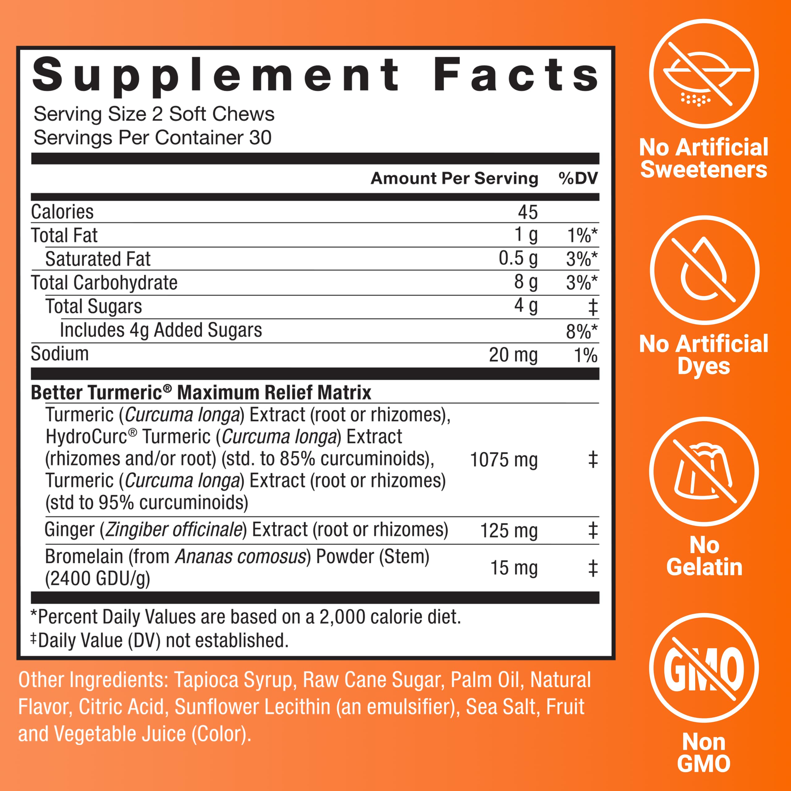 Force Factor individually wrapped chews shown for on-the-go convenience