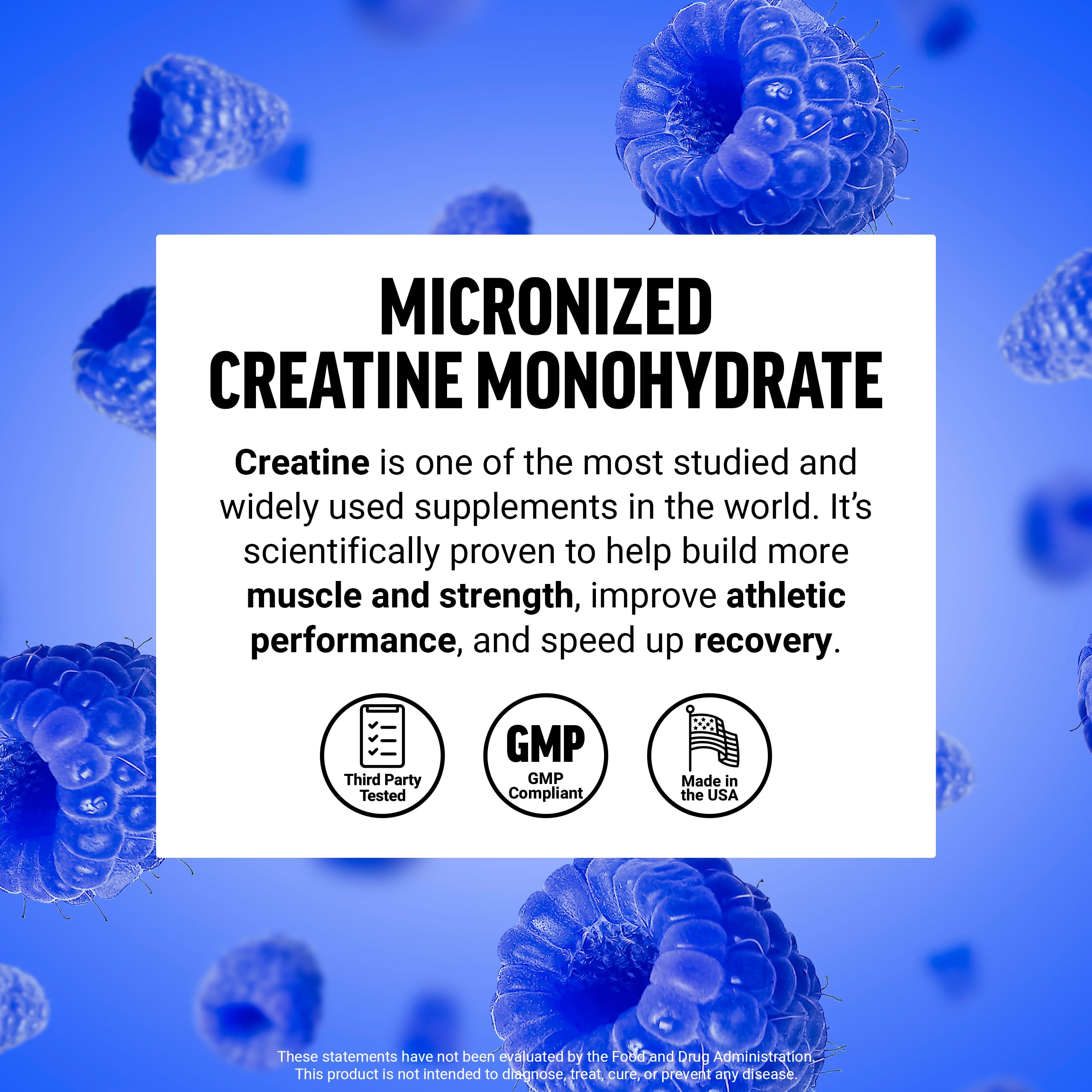 Force Factor creatine monohydrate powder micronized for easy mixing
