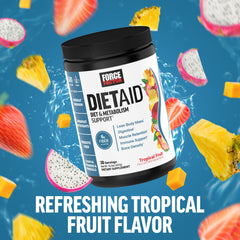 Force Factor Diet Aid 6g prebiotic fiber in each serving.