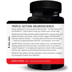 Forebrain 3-pack packaging for on-the-go cognitive support