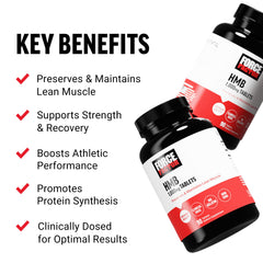 Force Factor HMB label shows premium non-GMO formula