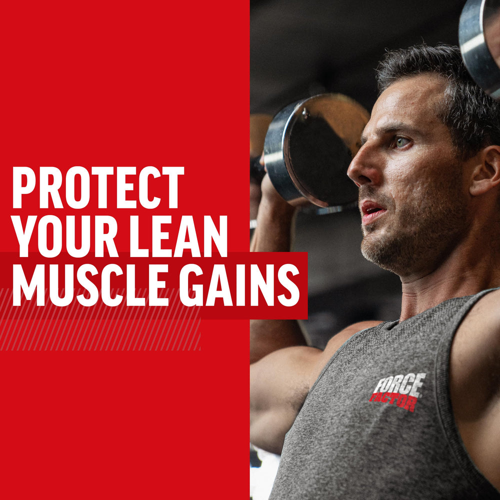 Force Factor HMB bottle and supplement facts panel