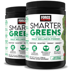 Force Factor Smarter Greens 2-pack box for busy daily nutrition.