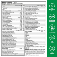 Force Factor Smarter Greens ingredients blend photo with greens