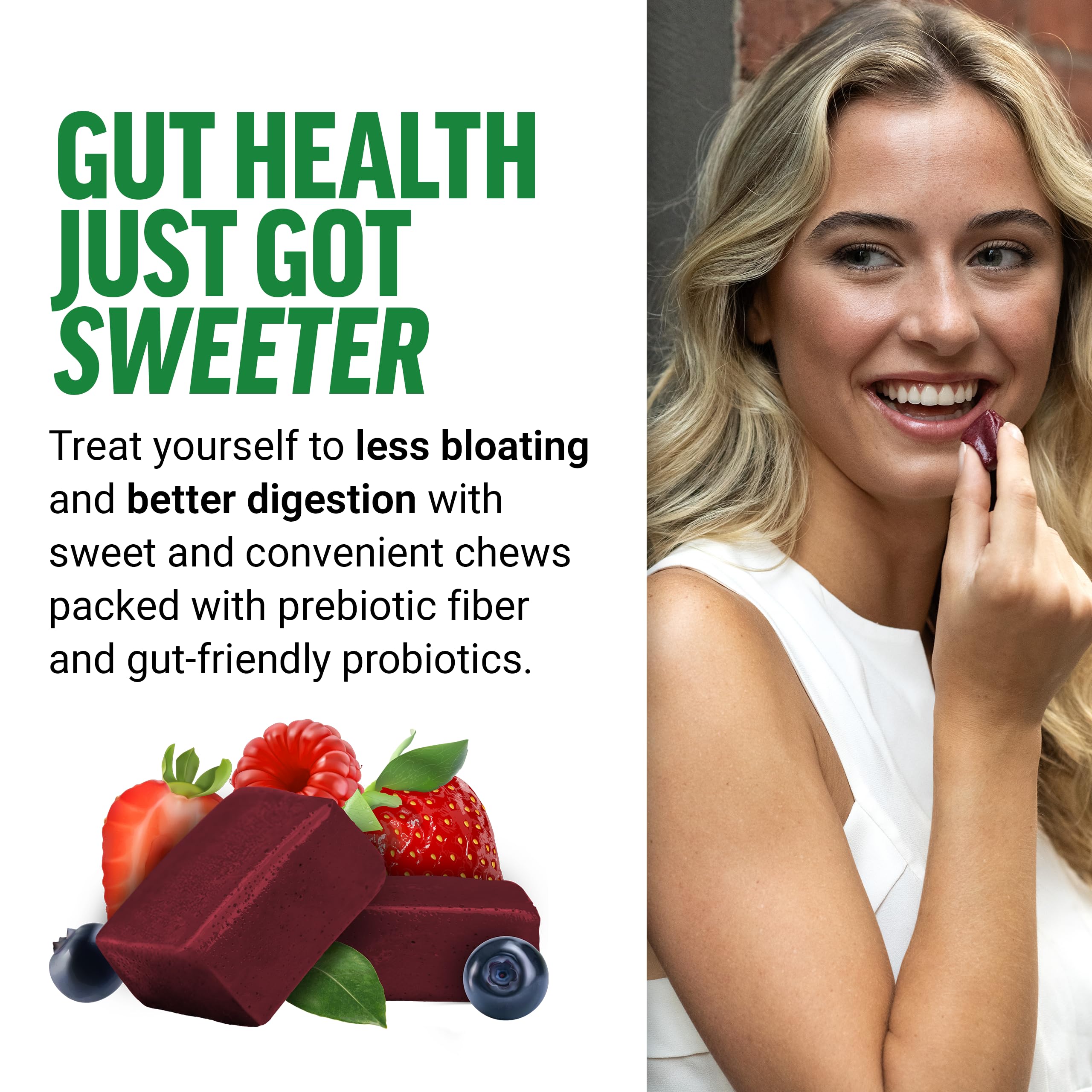 Force Factor Smarter Greens natural flavors suggest tasty nutrition.