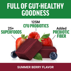 Force Factor Smarter Greens close-up highlights chewy texture.