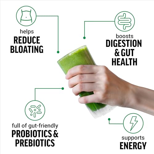 Force Factor Smarter Greens unflavored powder container blends easily into foods.