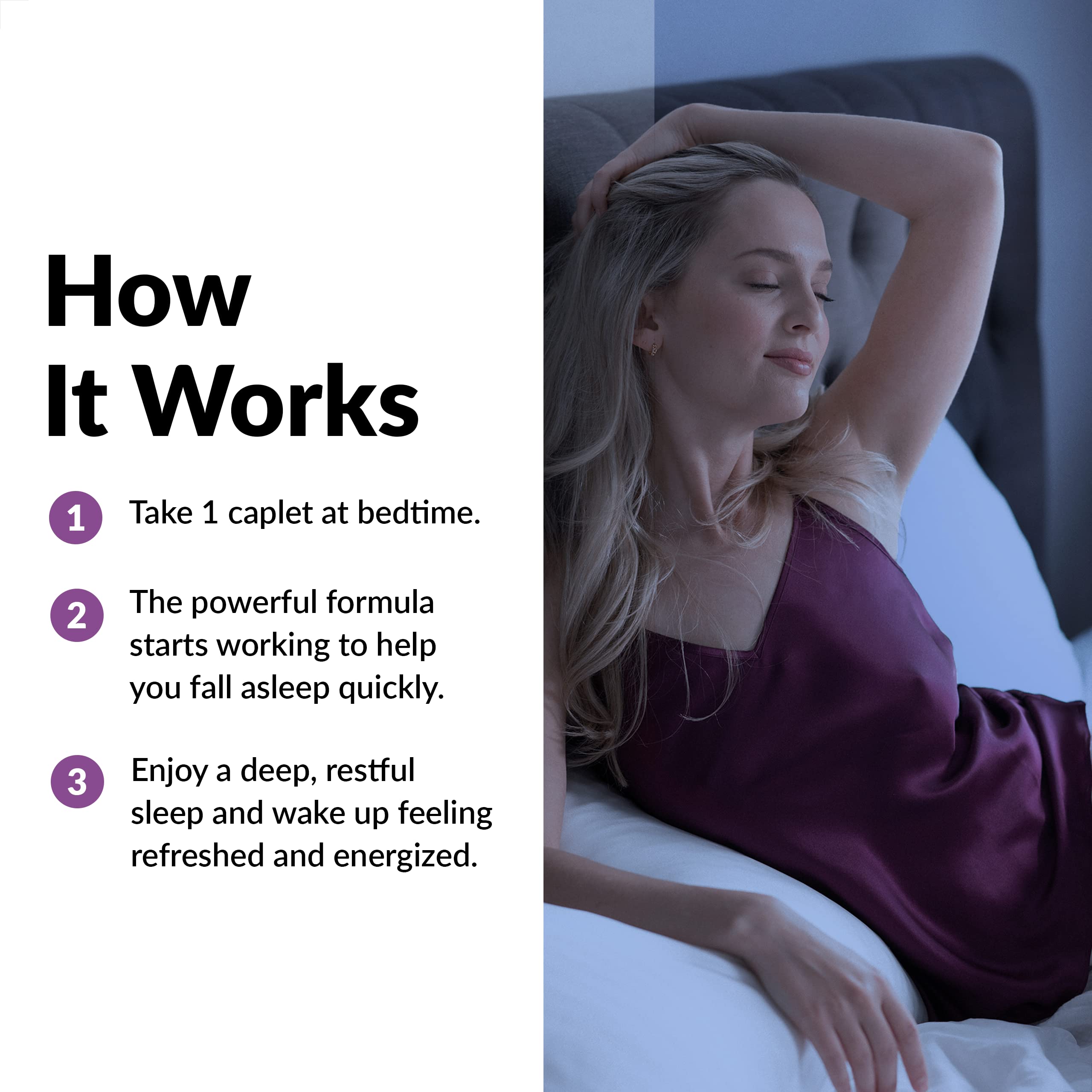 Force Factor Somnapure Clinical Strength on nightstand during bedtime routine.