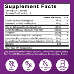 Force Factor Somnapure bottle on nightstand suggesting fall asleep quicker usage.