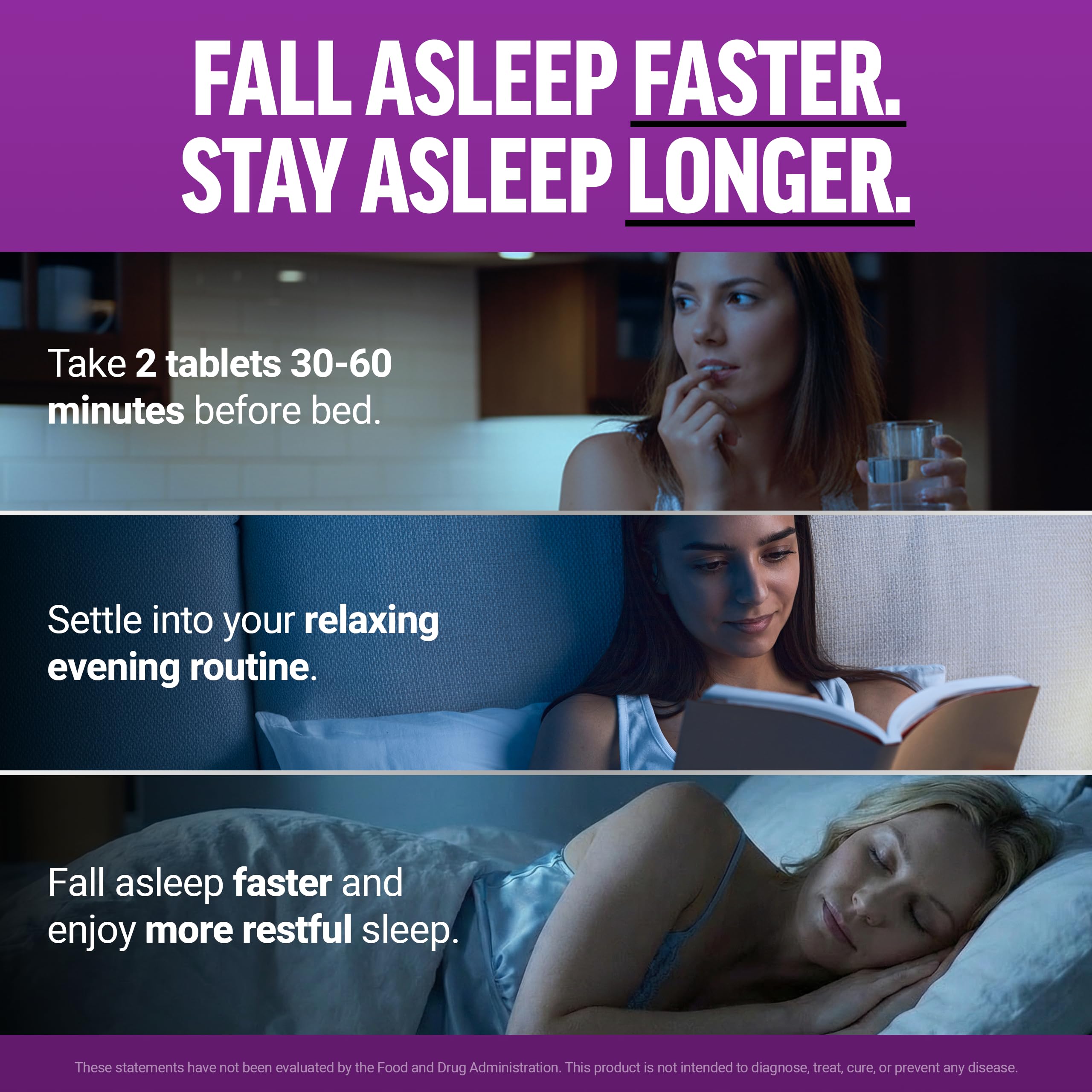 Pill vial open with tablets, easy pre-bed ritual.