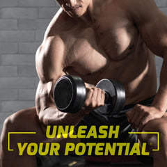 Force Factor Test X180 Alpha Max athlete-in-gym – supports intense workouts and better blood flow.
