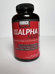 Force Factor Test X180 Alpha Max dosing illustration for serving.