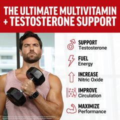Force Factor Test X180 bottle back showing ingredients and usage guidance.
