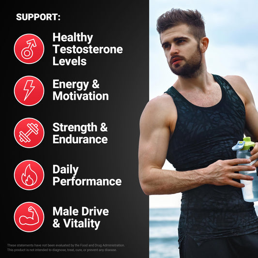 Force Factor Test X180 Unleashed capsules close-up highlighting convenient daily capsules.
