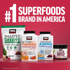 Force Factor Total Beets Energy Powder bottle illustrating potential circulation support.