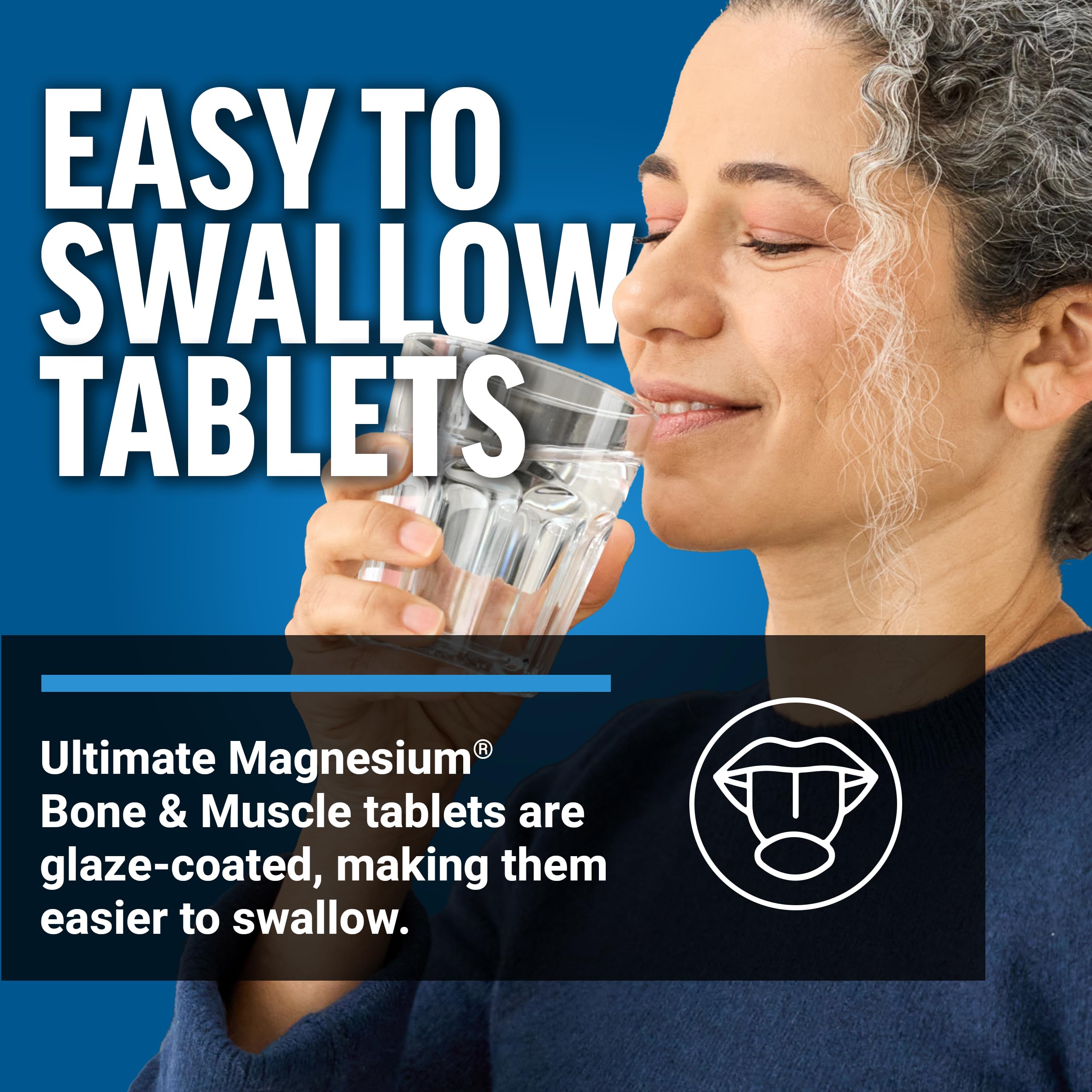 Daily-dosing visual of Force Factor Ultimate Magnesium on a kitchen counter