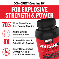VolcaNO Extreme capsules pack arranged for a convenient daily routine