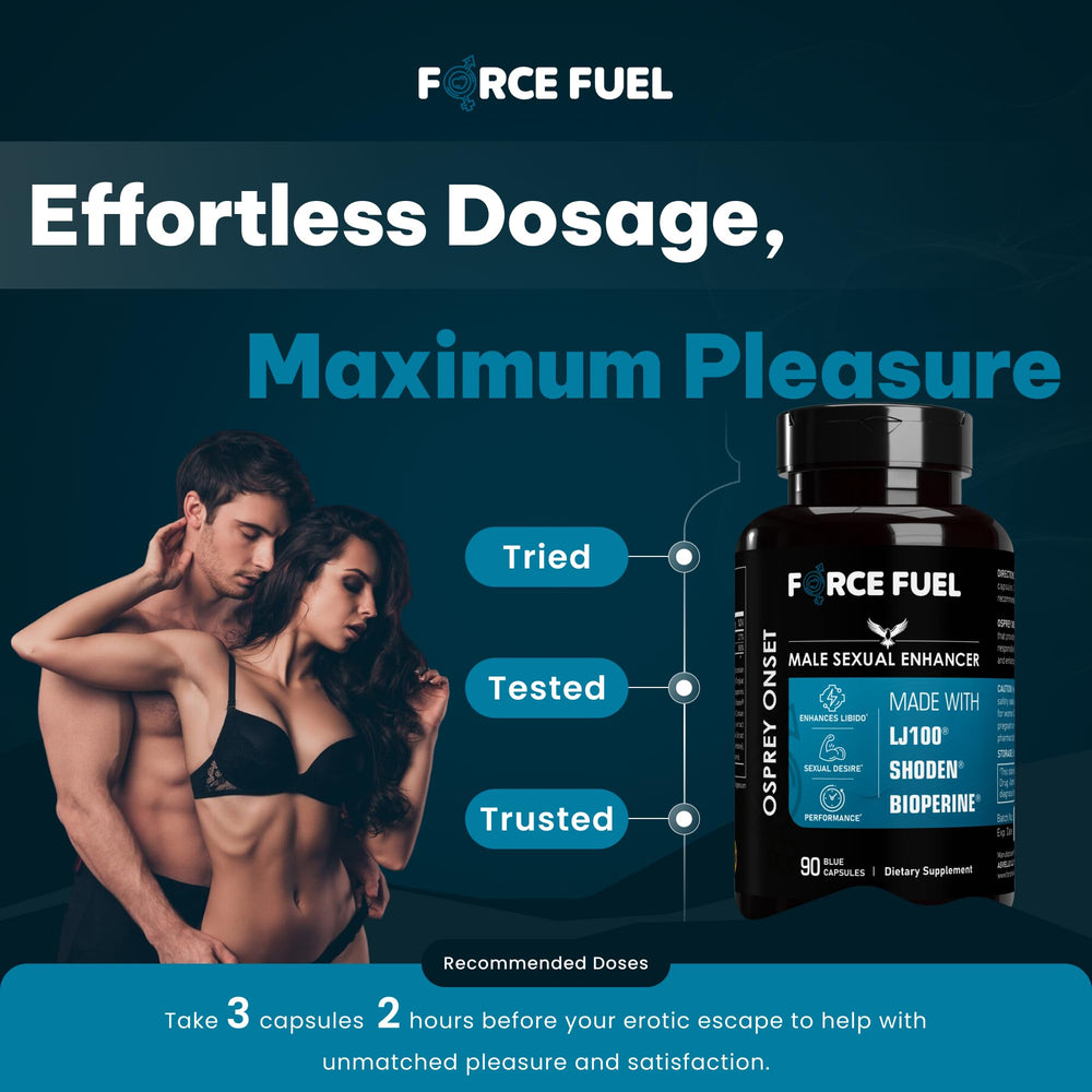 FORCE FUEL 30-doses pack front displays convenient daily regimen