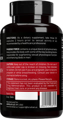 Close-up of L-Citrulline and yohimbe highlights natural support features