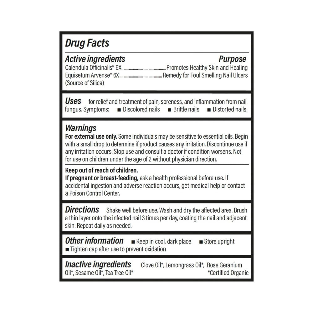 Forces of Nature dropper applying product to nail for targeted care.