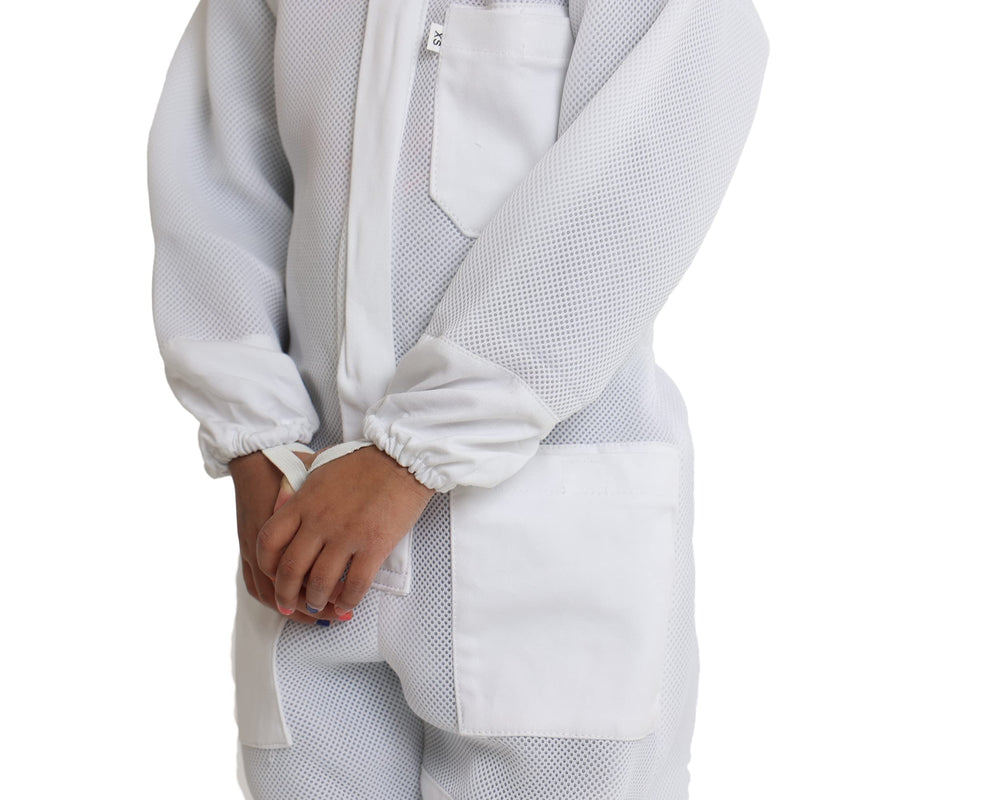Forest Beekeeping Supply detachable-veil wash-friendly kids suit easy cleaning.