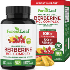 ForestLeaf Berberine bottle front for daily energy support